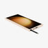 ACS05617 - Galaxy S23 Ultra Case Ultra Hybrid in crystal clear showing the back